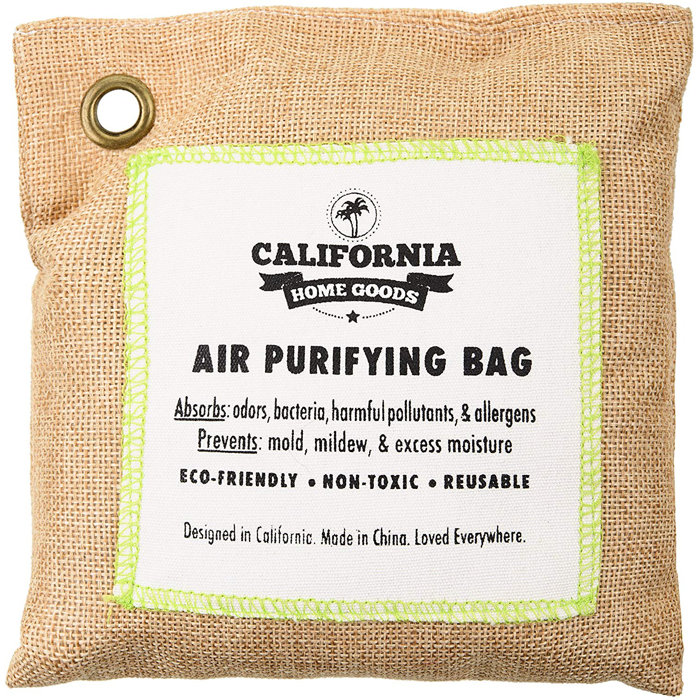 California Home Goods 200g Activated Bamboo Charcoal Deodorizer