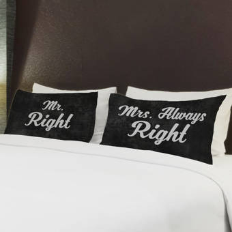 Trinx Aylesbury 2 Piece Together We Have It All Pillow Case Set Wayfair