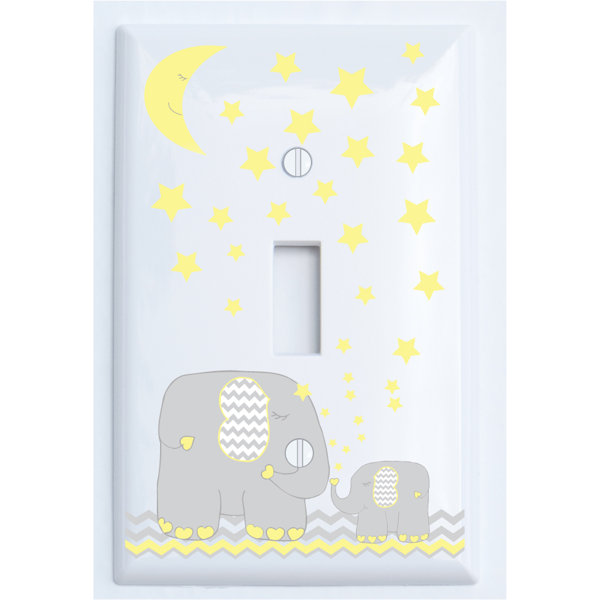 elephant light switch cover