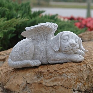 Cat Angel Wings Pet Memorial Outdoor Indoor Statue Plaque Garden Yard Lawn Decor 