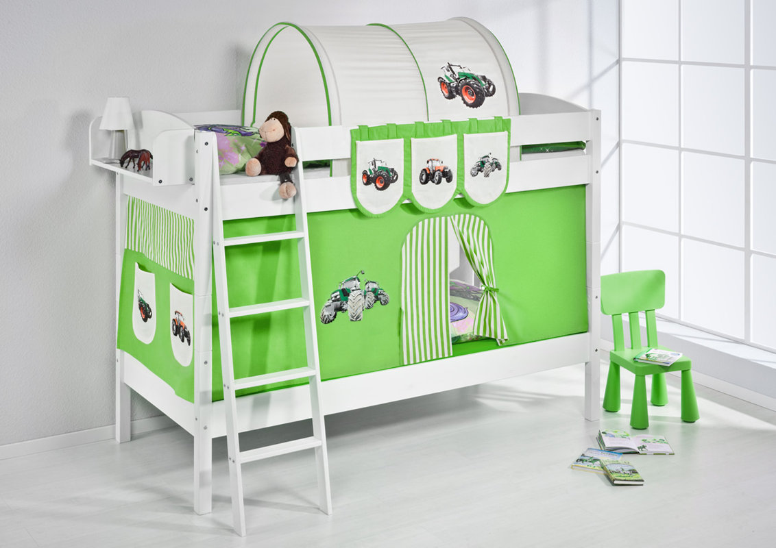 Etagenbett Wayfair : Lilokids etagenbett trecker mit vorhang 90 x 200 cm & bewertungen