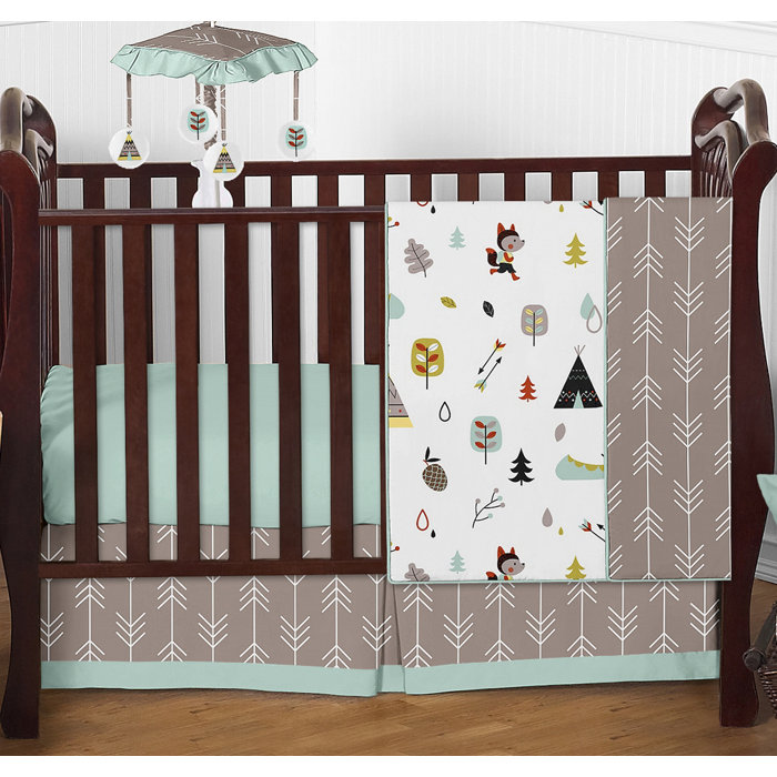 Sweet Jojo Designs Outdoor Adventure 4 Piece Crib Bedding Set Outdoor Adventure 4 Piece Crib Bedding Set