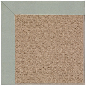 Zoe Grassy Mountain Machine Tufted Marine Blue and Beige Indoor/Outdoor Area Rug