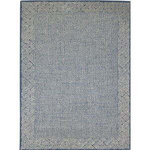 Melaney Hand-Tufted Blue Area Rug