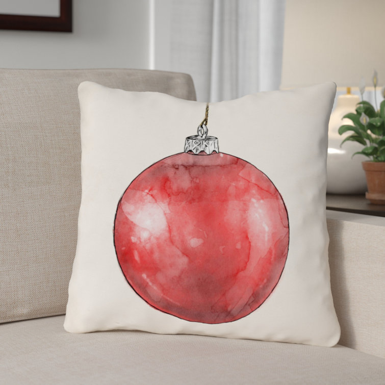 wayfair red throw pillows