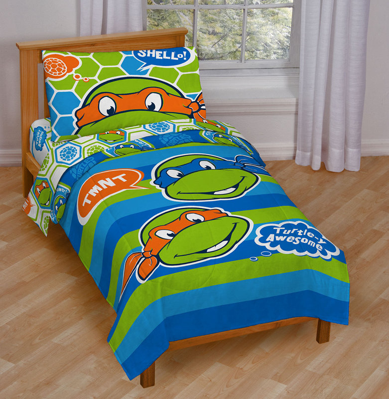 nickelodeon teenage mutant ninja turtles awesome toddler bedding nickelodeon teenage mutant ninja turtles awesome toddler bedding