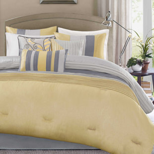 Modern Comforter Yellow Gold Bedding Sets Allmodern