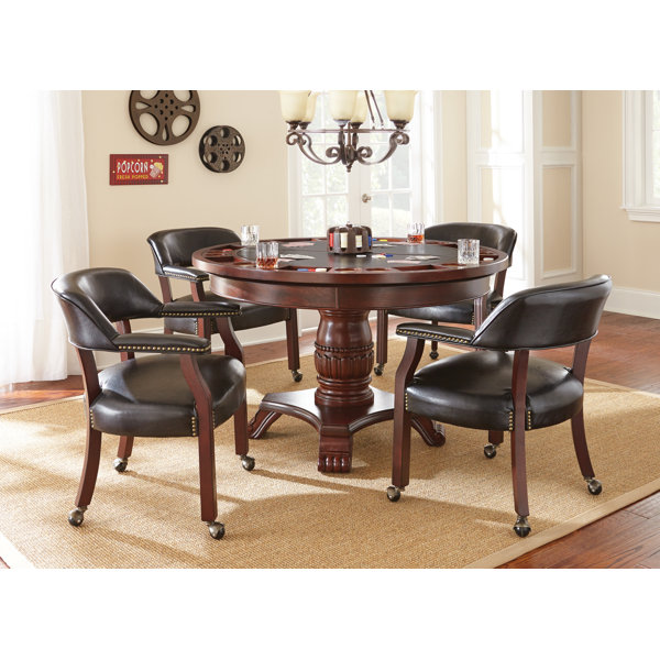 Game Table With Chairs You Ll Love In 2019 Wayfair