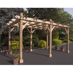 Go to store & view more images Breeze 16 Ft. W x 10 Ft. D Solid Wood Pergola by Outdoor Living Today
