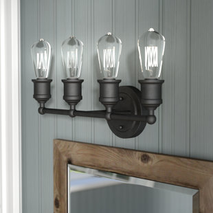 Best Mara 4-Light Vanity Light By Laurel Foundry Modern Farmhouse Wall Lights Mara 4-Light Vanity Light By Laurel Foundry Modern Farmhouse Wall Lights