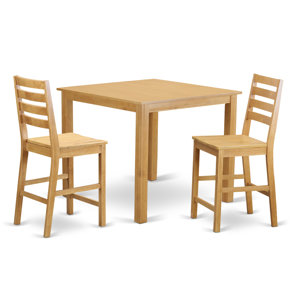 Caf? 3 Piece Counter Height Dining Set by Wooden..
