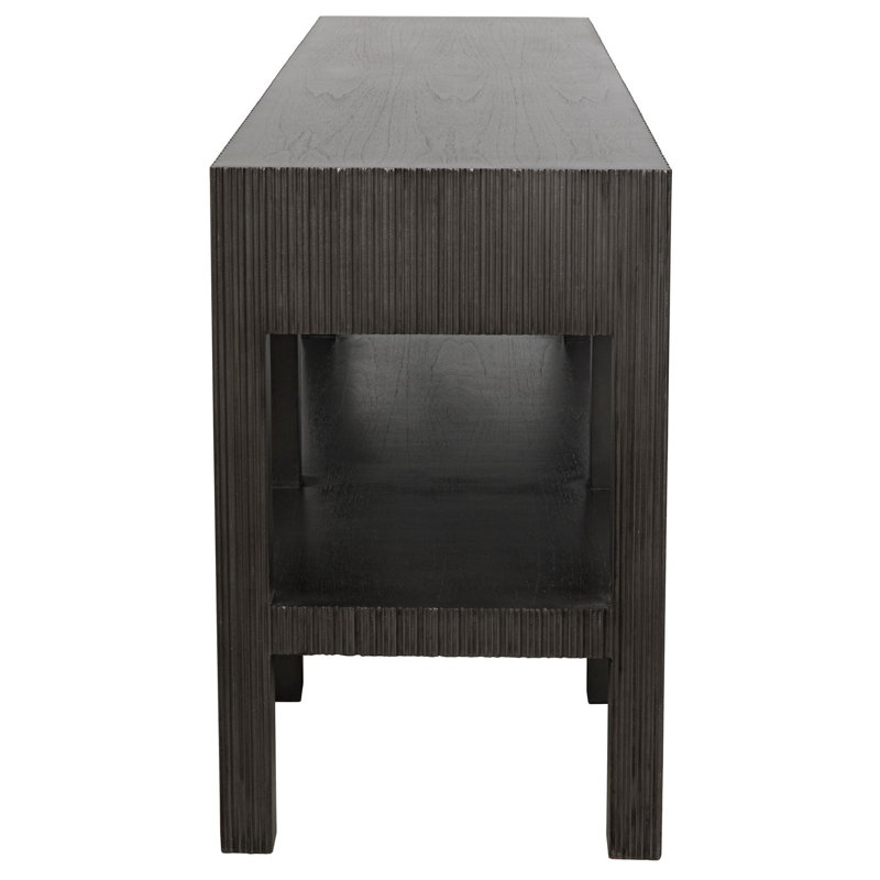 Noir Conrad 81'' Solid Wood Console Table | Perigold