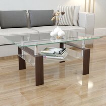 Tempered Glass Coffee Table Wayfair