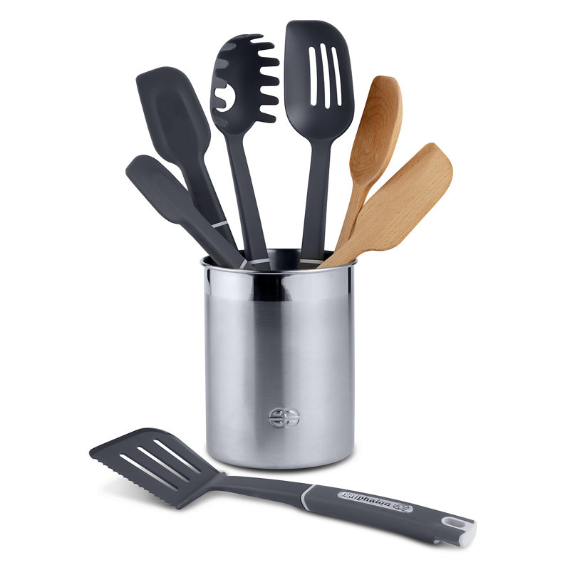 Calphalon Nylon Utensils 8 Piece Mixed Utensil Set & Reviews Wayfair
