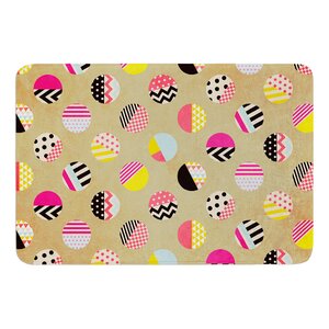 Fun Circle by Louise Machado Bath Mat