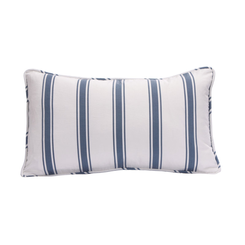 Beach House Cotton Lumbar Pillow