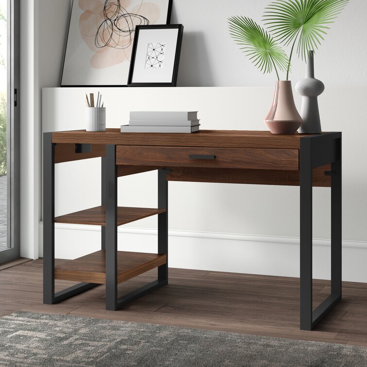 wooden desks wayfair