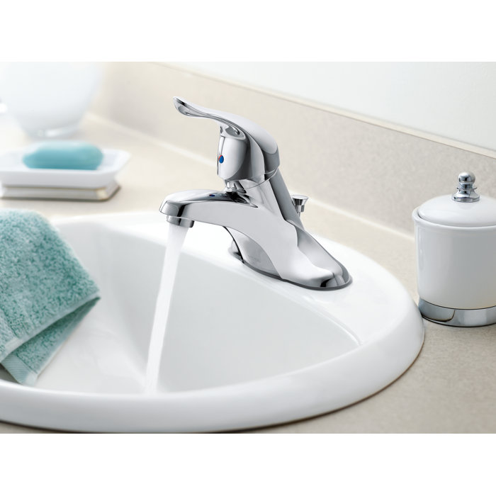 Moen Chateau Centerset Bathroom Faucet With Drain Assembly Wayfair