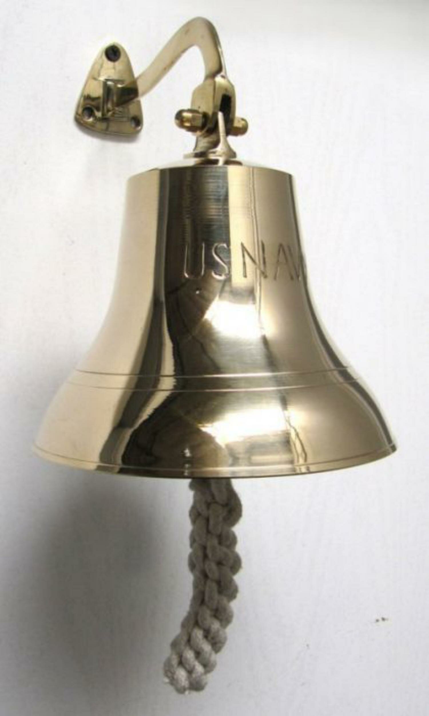 Woodland Imports Ship Bell Us Navy Decor Wayfair