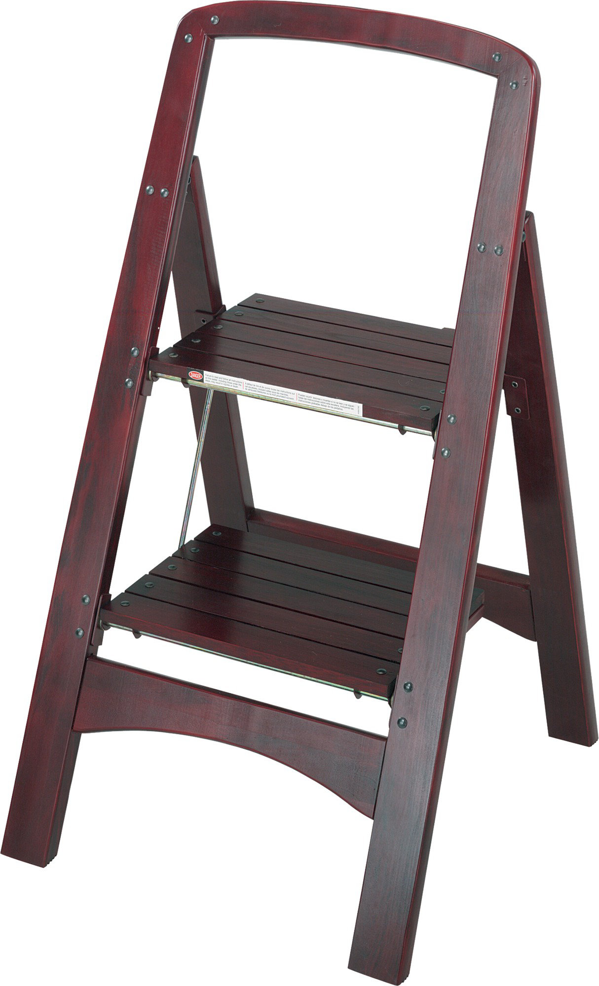 Wfx Utility Wood Series 2 Step Stool With 225 Lb Load Step Wood Stool With 225 Lb Load