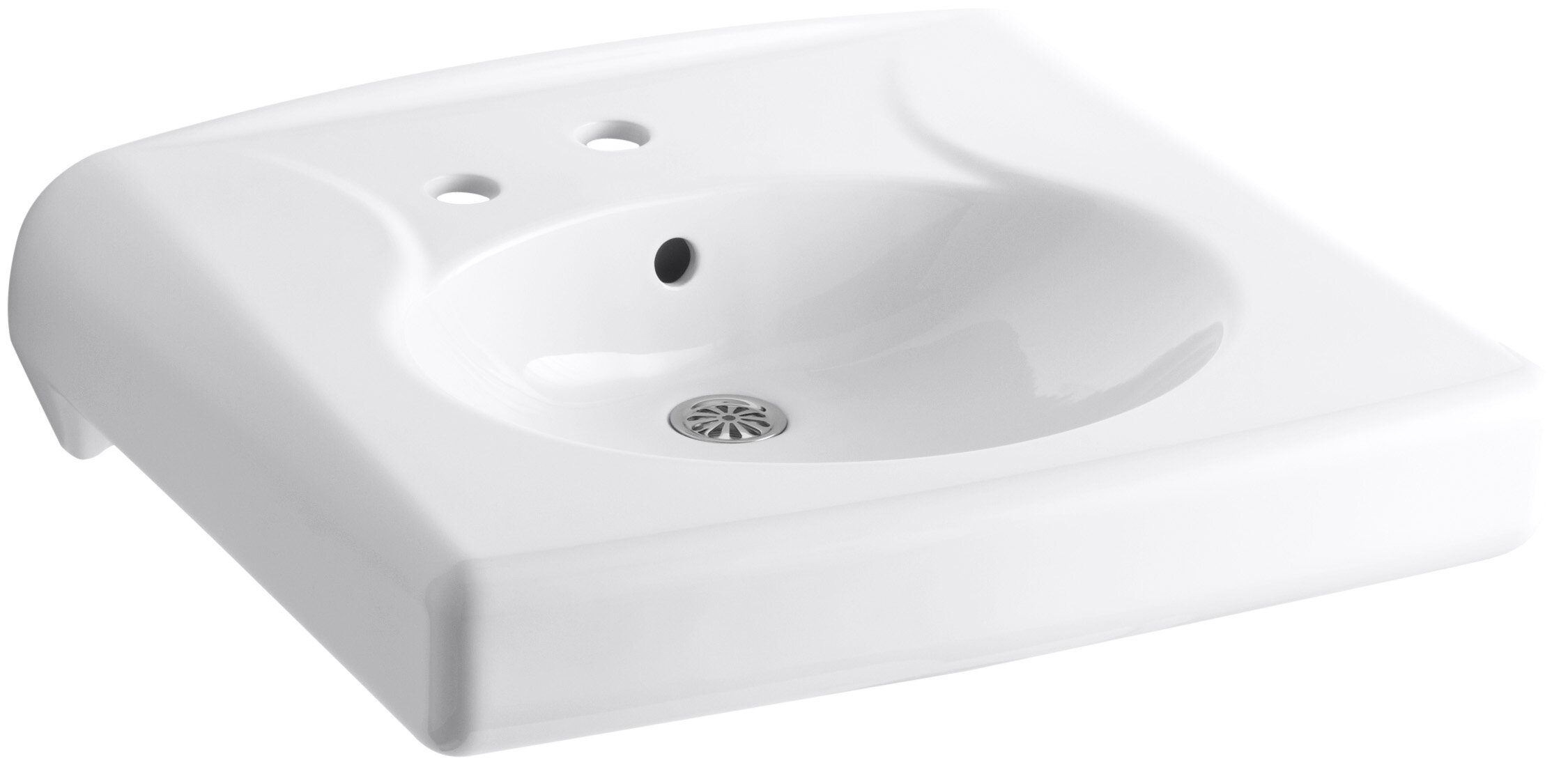 broderick commercial bathroom sink w soap dispenser