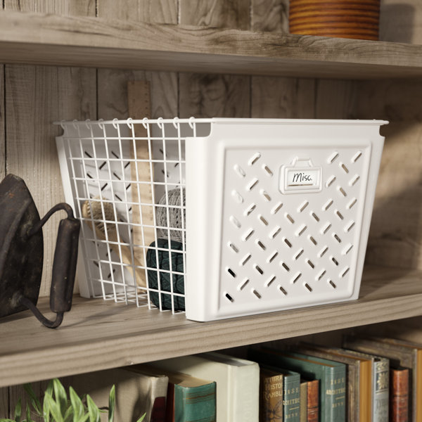 Vintage Wire Basket Wayfair
