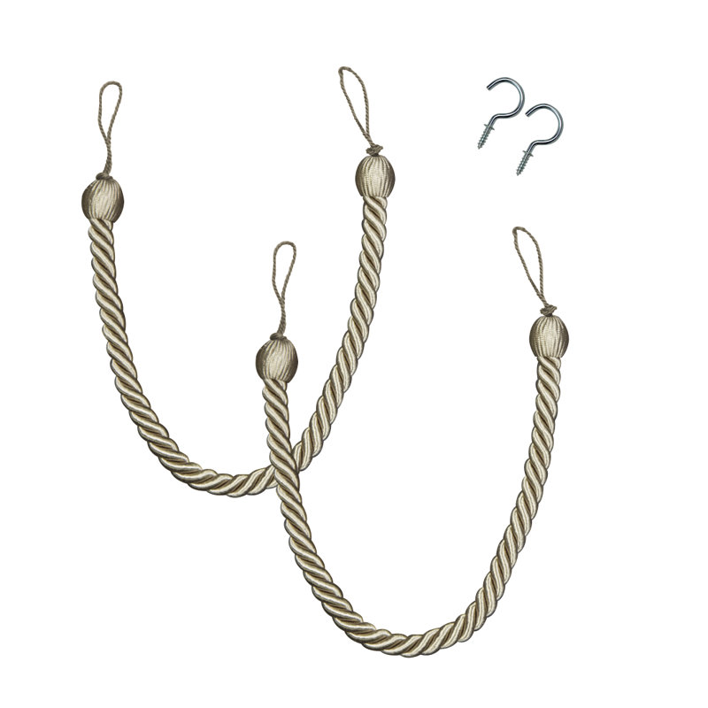 Baliblinds Rope Curtain Tieback Hardware Set Reviews Wayfair