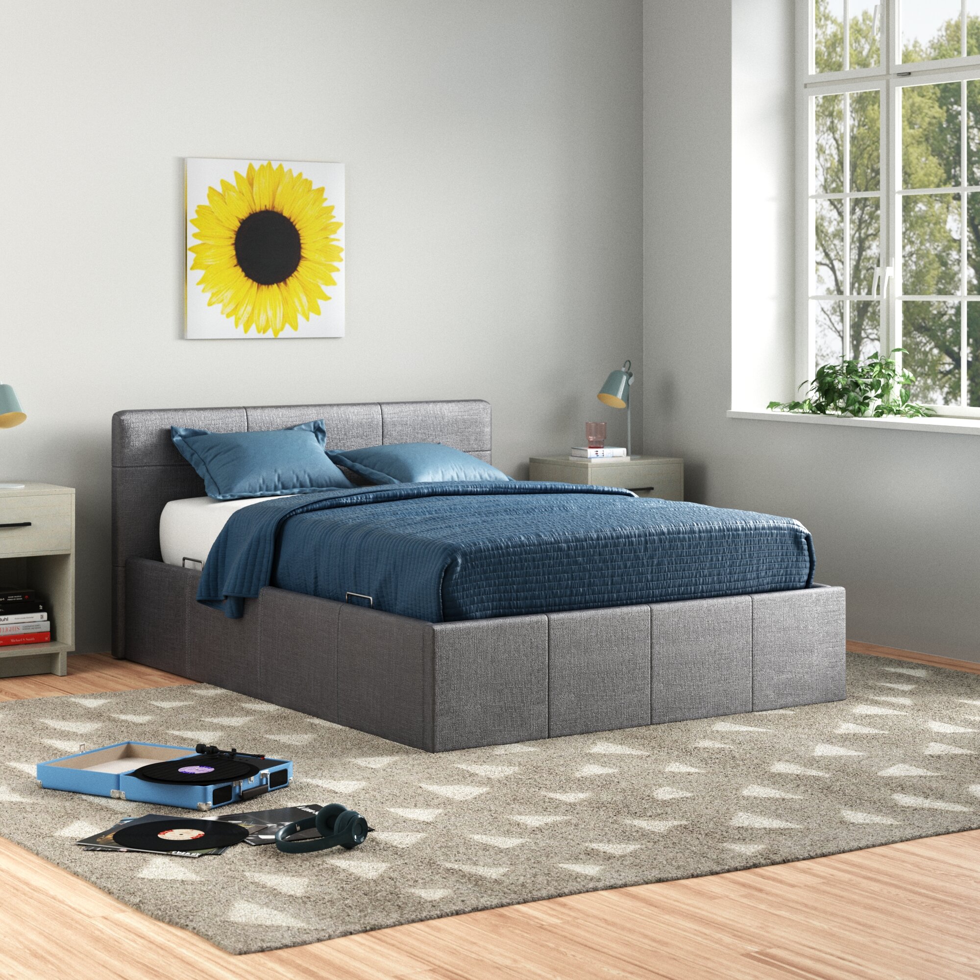 Zipcode Design Bayview Upholstered Ottoman Storage Bed & Reviews ...