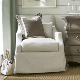 Lucas Swivel Armchair by Rosecliff Heights New Design