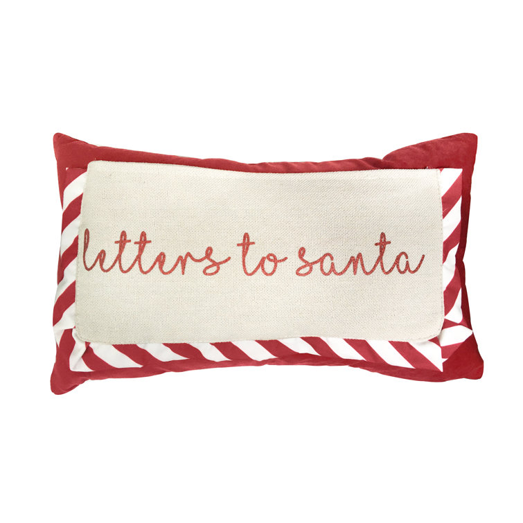 santa throw pillow