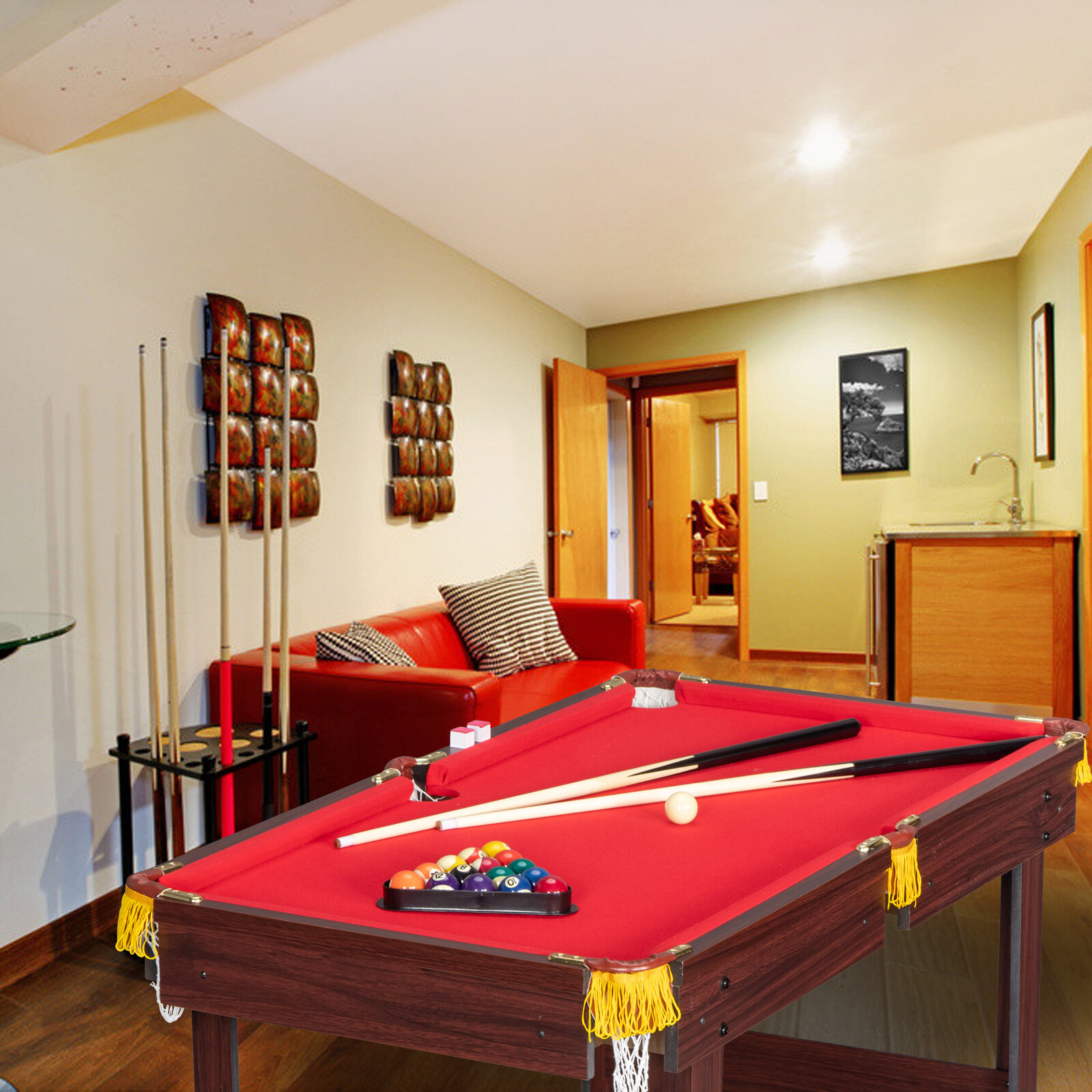 Sherriecorder Family Small Pool Table Wayfair