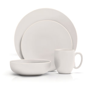 Vera Color 16 Piece Dinnerware Set, Service for 4