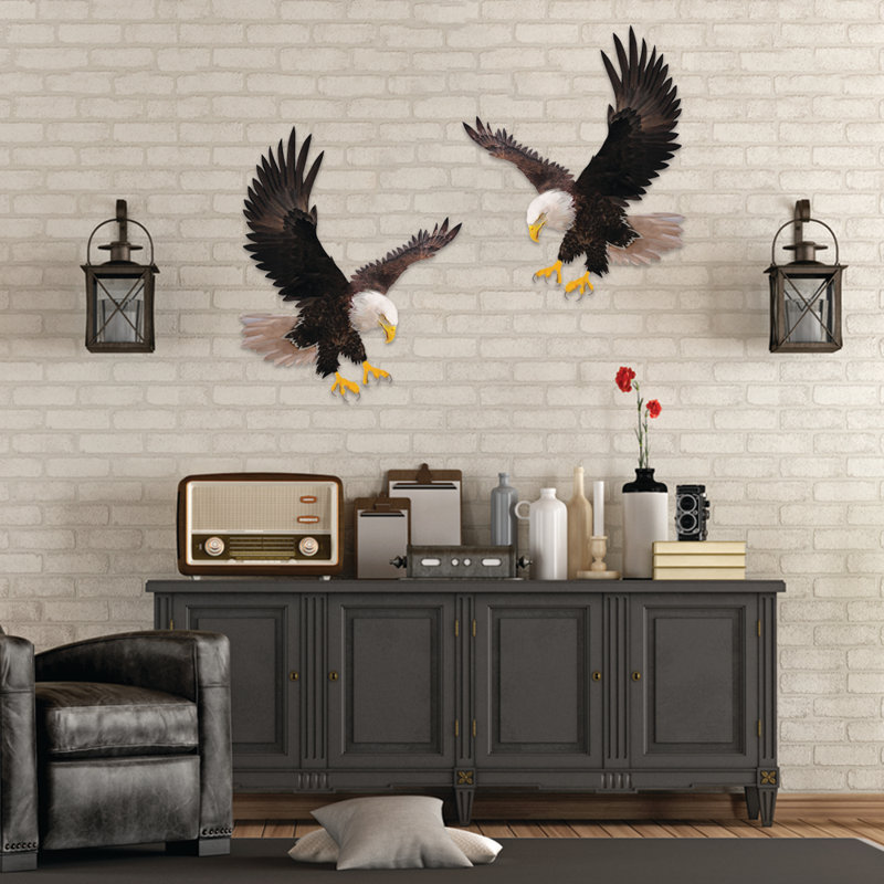 Home Garden Bald Eagle Soaring Metal Wall Art Hanging Home Decor Flying America Patriotic Maybrands Com Ng