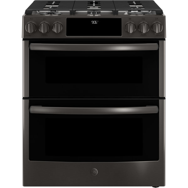 Ge Profile Smart Appliances 30 6 7 Cu Ft Slide In Gas Range With Griddle And Grill Reviews Wayfair