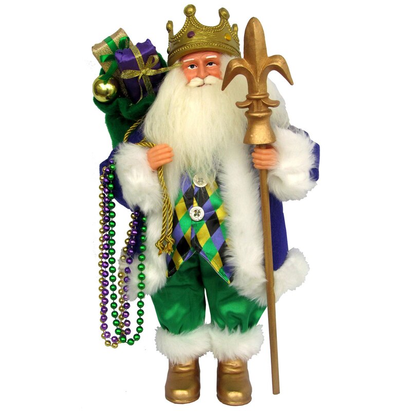 mardi gras santa claus