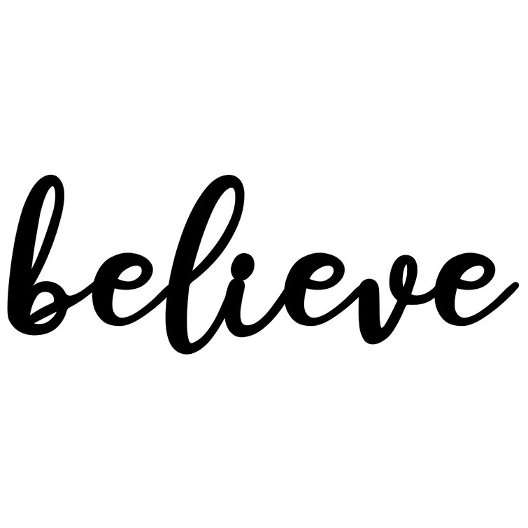 Надпись believe прописью. Believer надпись на авто. OSTIN just believe с надписью.