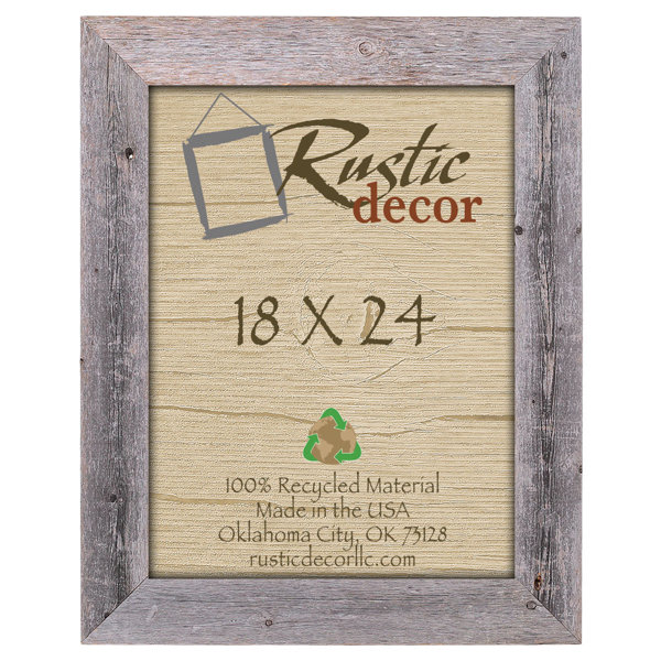 Gracie Oaks Hannibal Barn Wood Reclaimed Wood Extra Wide Wall