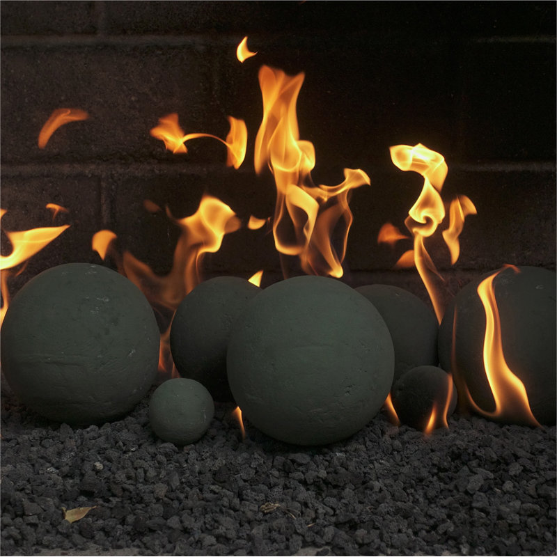 Fire Pit Essentials 23 Piece Balls Fire Pit Set Wayfair