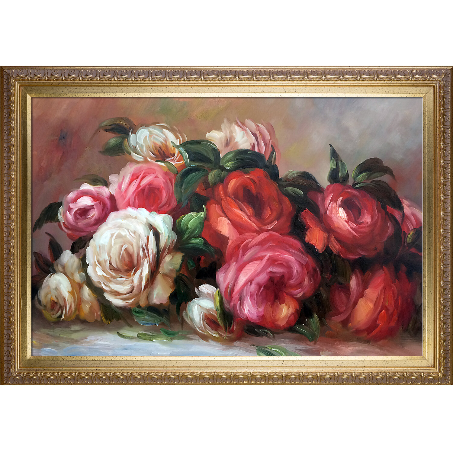 LARGE BOX FRAMED CANVAS WALL ART RED ROSE PICTURE STUNNING PRINT FLOWER  A0 A1