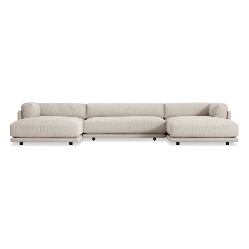 Blu Dot Sunday U Shaped 167 Symmetrical Sectional Sofa Wayfair