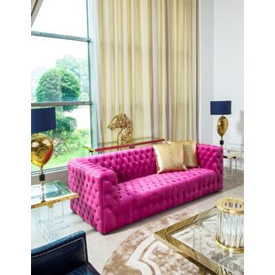 mb56t Fuschia Pink Flat Velvet Style 3D Box Thick Sofa Seat Cushion Cover*Custom 
