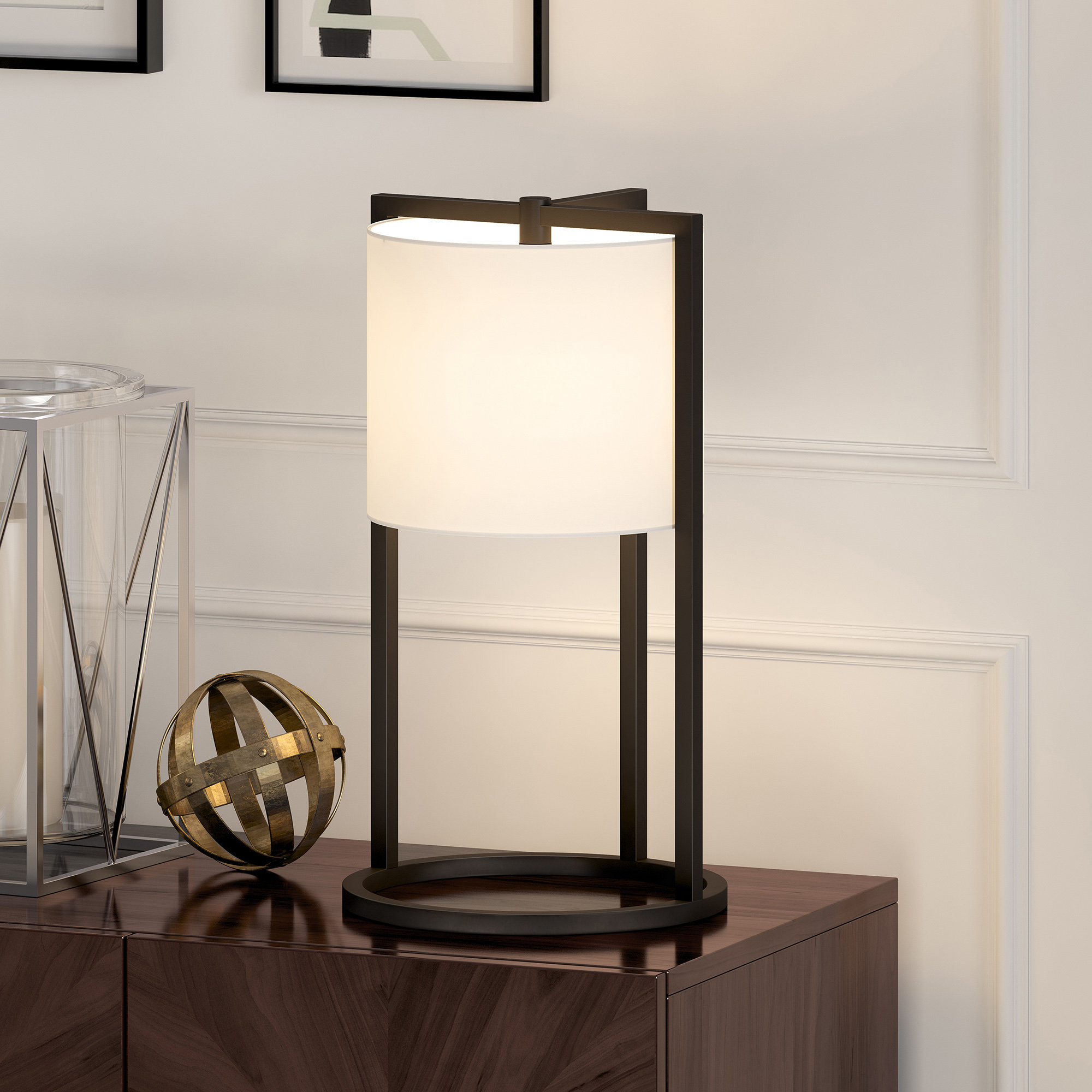 bronze desk lamp