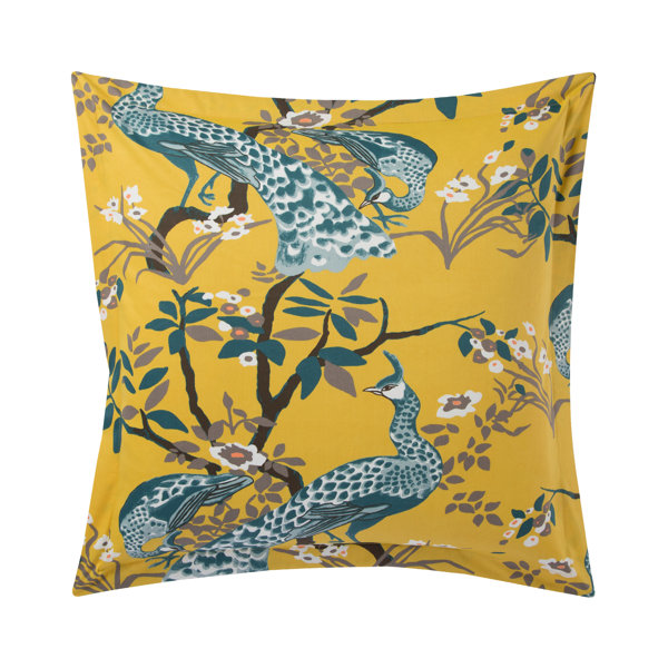 The Pillow Collection Bela Aviary Throw Pillow Cover