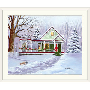 'Christmas Sled' by Julie Peterson Print