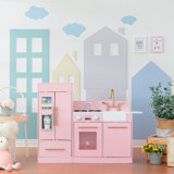 pink toy kitchen accessories