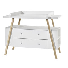 beech changing table
