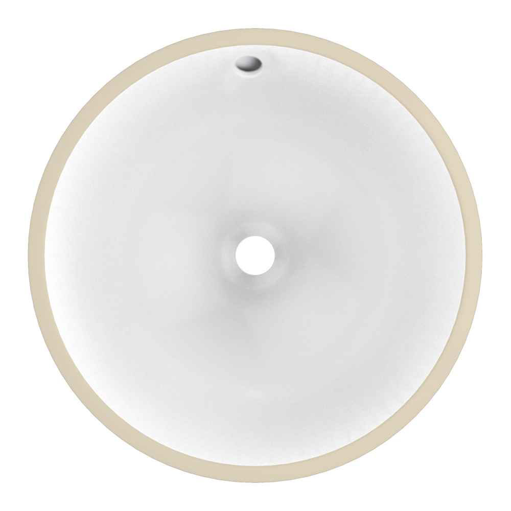 American Imaginations Cupc Ceramic Circular Undermount Bathroom Sink With Faucet And Overflow Wayfair