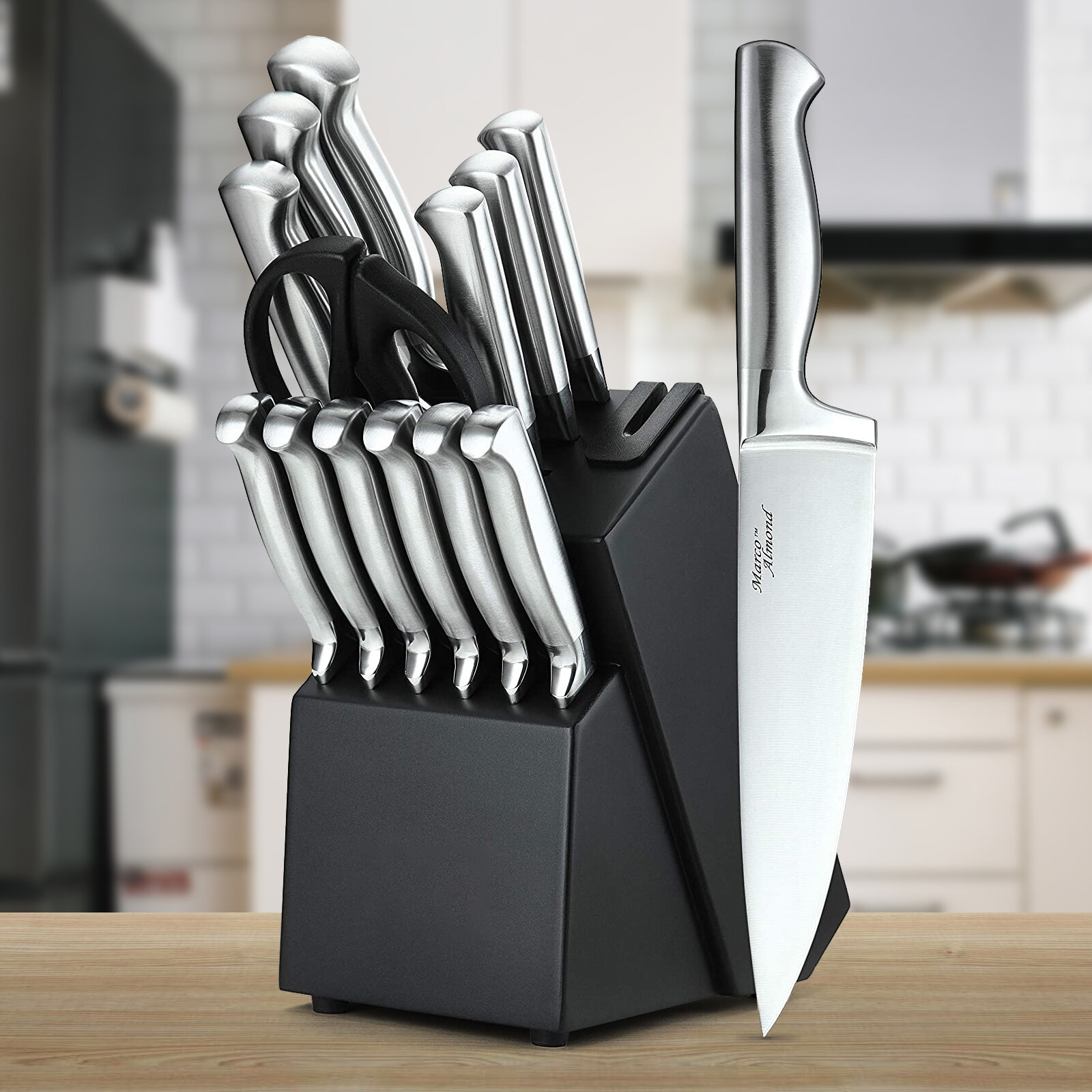 best self sharpening knife block set