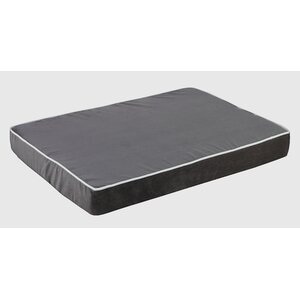 Isotonic Plat Microvelvet Dog Foam Mattress