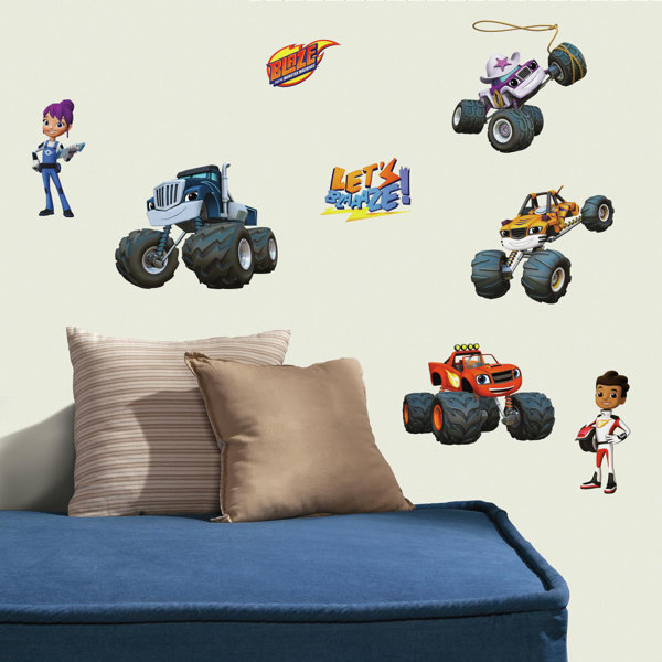 blaze monster truck bedding